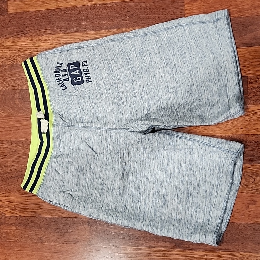 GAP KIDS Boys XXL 14/16 Blue Heather Logo Shorts